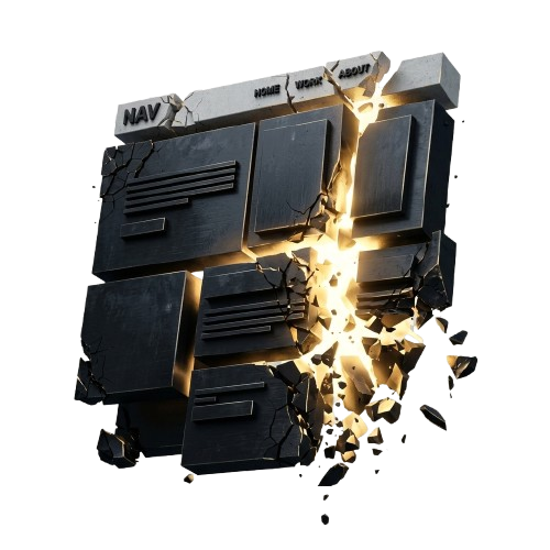 Computador Brutalista de Luxo